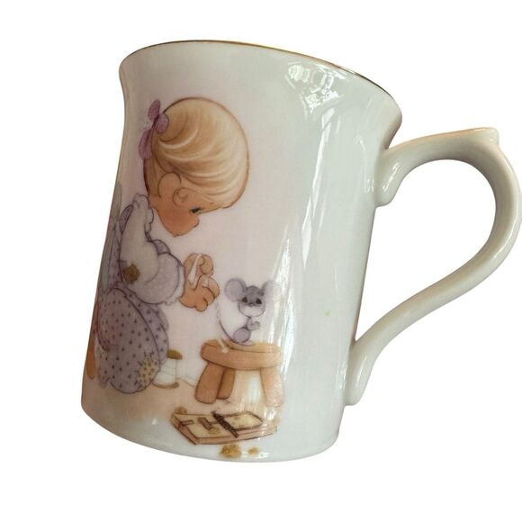 Vintage Precious Moments‎ Mug.  Blessed Are The Merciful. 1978. - Picture 7 of 7